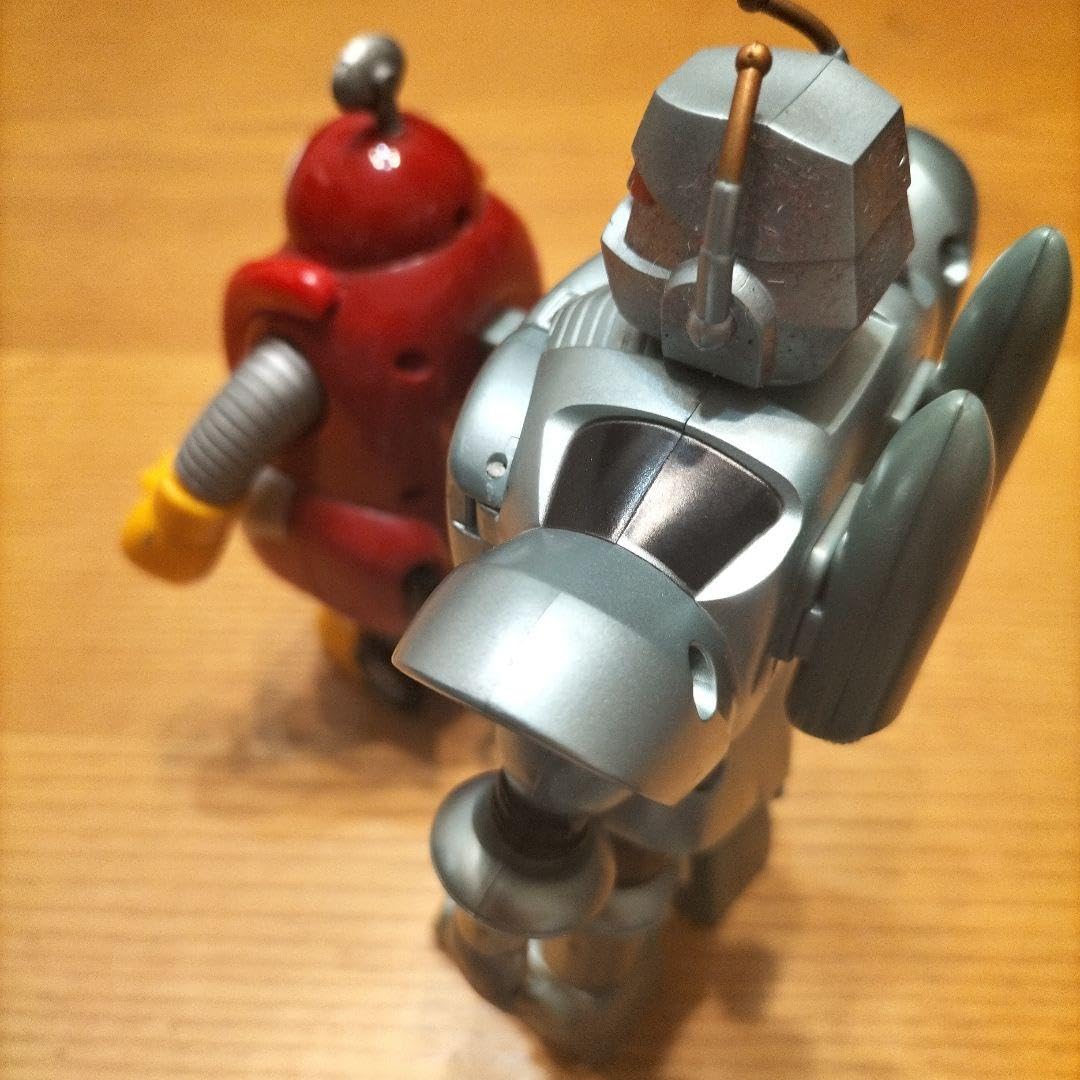 Amazon | 昔懐かし フィギュア燃えろロボコン DXガンツ先生 ロボデジ 2